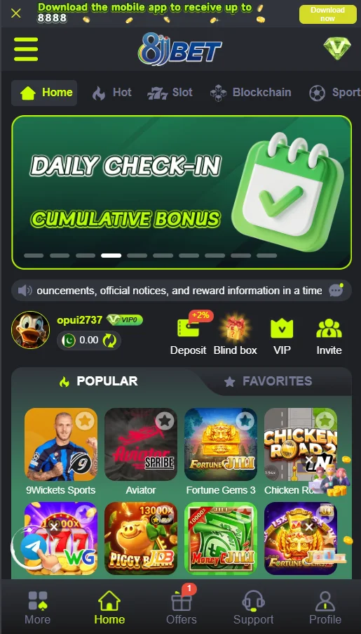 8JJ Bet Game Download