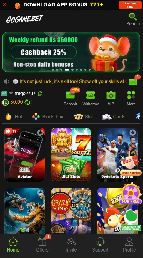 Gogame Bet Download