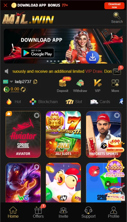 Mil Win Game Download