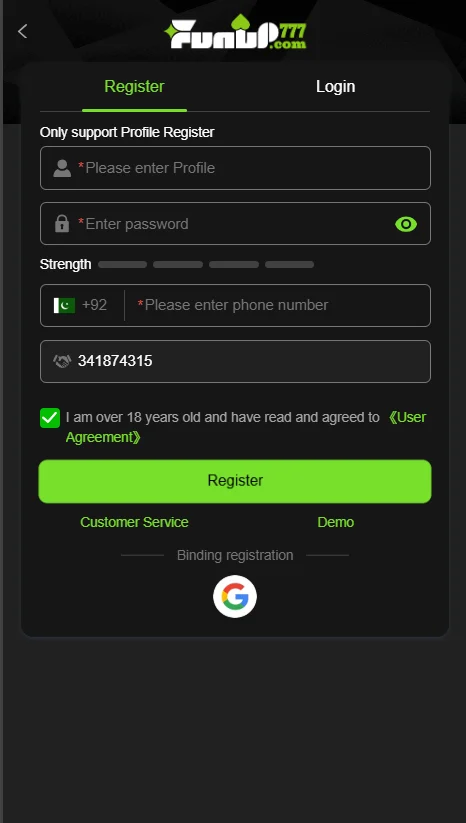 Funup777 Game Download Apk